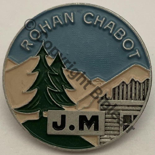 Grpt SAVOIE  Centre BRUNEAU (CNE) Eqp ROHAN CHABOT (LTT) LES CLARETS  A.AUGIS LYON ST.BARTH 2Lign 2Griffes Dos grenu Src.historiacollection2a 298EurInv 